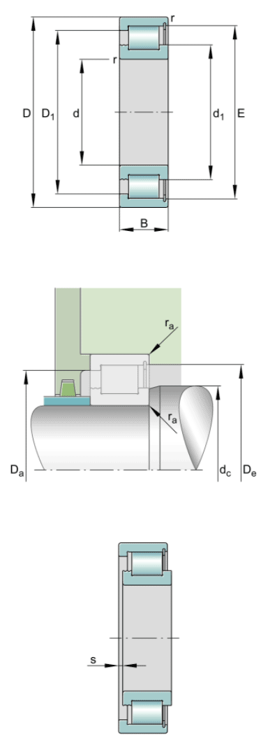 INA SL1830 series bearing