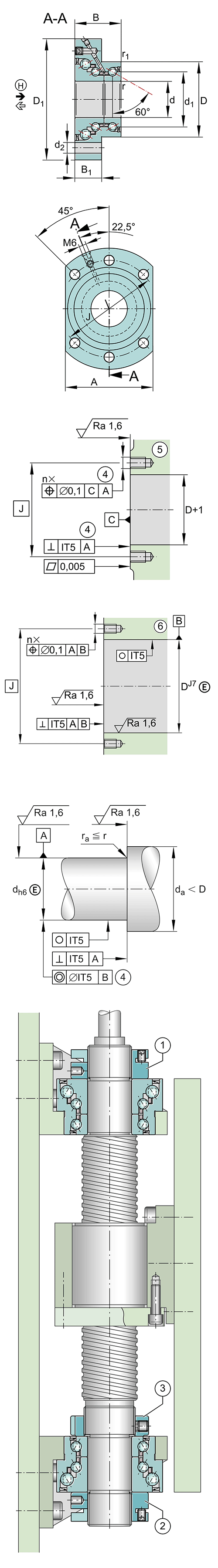 INA Angular contact ball bearing units DKLFA..-2RS