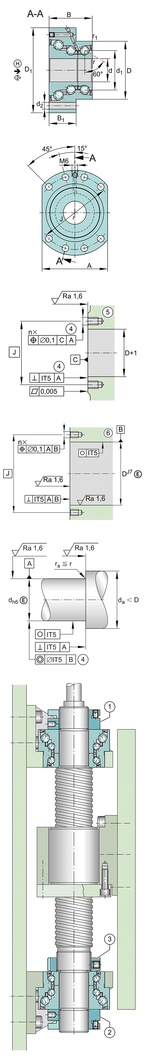 INA Angular contact ball bearing units DKLFA..-2RS