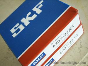 SKF 6207-2Z/C3 ball bearings, C3 clearance