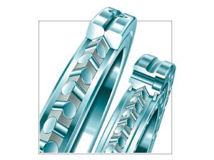 INA high-precision crossed roller bearings, SX, XSU, and XV series