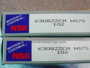 6308ZZCM, NSK, Deep groove ball bearings