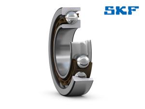 SKF, Angular contact ball bearings, single row, Glass fibre reinforced PA66 cage